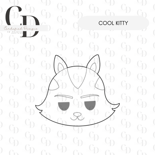 Cool Kitty - Cookie Cutter