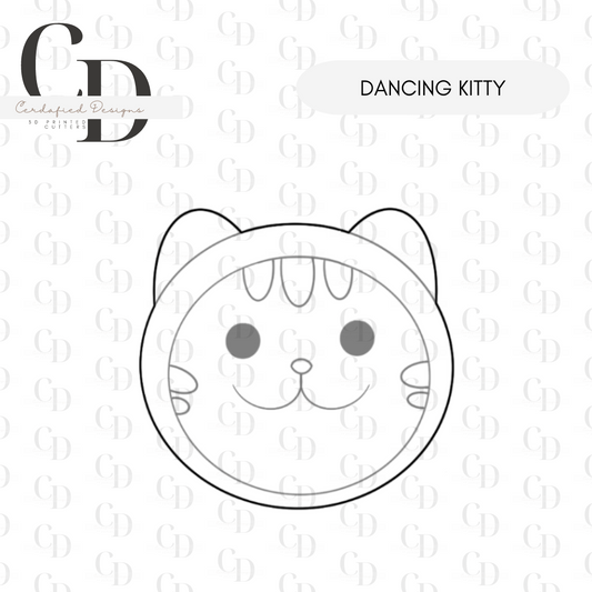 Dancing Kitty - Cookie Cutters