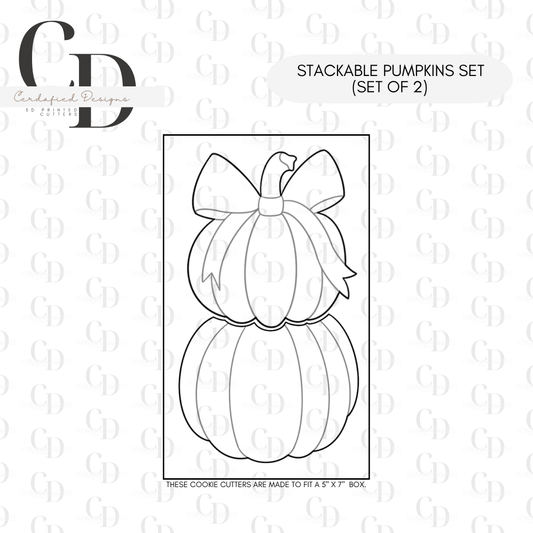 Stackable Pumpkins Set - Cookie Cutters