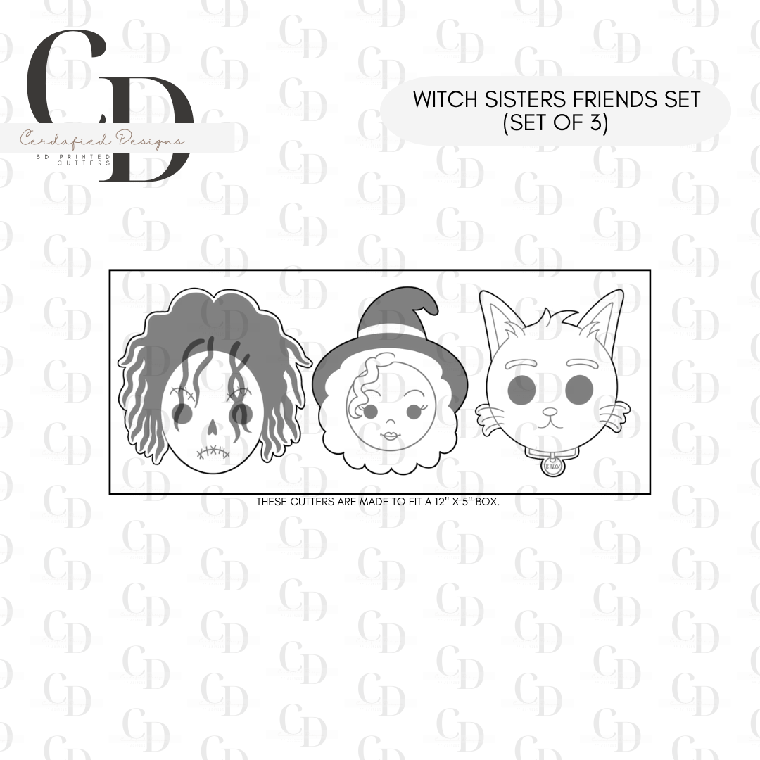 Witch Sisters Friends - Cookie Cutter